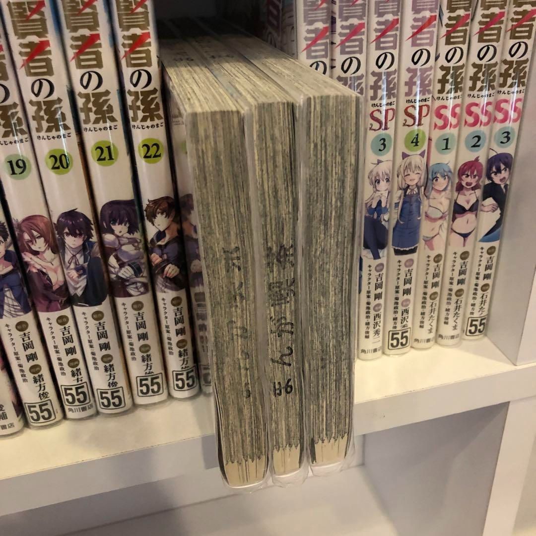 賢者の孫　吉岡剛　１～９巻　全巻　ファミ通文庫 賢者の孫 1-25 SP 1-3 SS 1-3 セット まとめ 吉岡剛 緒方