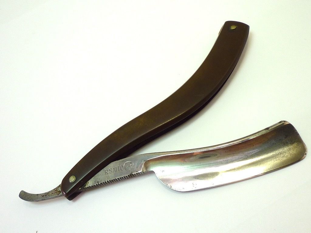 理容カミソリ 西洋剃刀 デッドストック