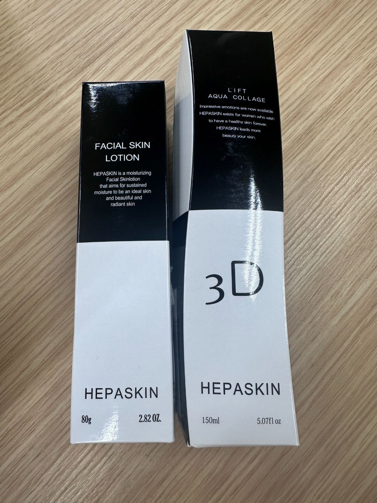 ヘパスキン リフトアクアコラージュ150ml 薬用エモリエントミルクHP
