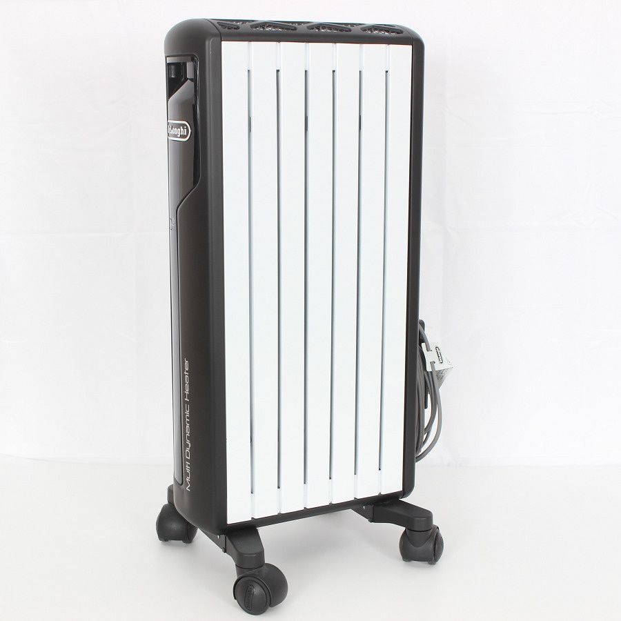 デロンギ マルチダイナミックヒーター MDH09-BK 6～8畳用 ピュアホワイト マットブラック De Longhi 本体