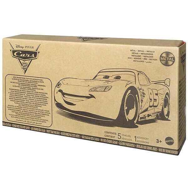 ディズニー ピクサー カーズ2 ポルトコルサセット 1:55 ミニカー