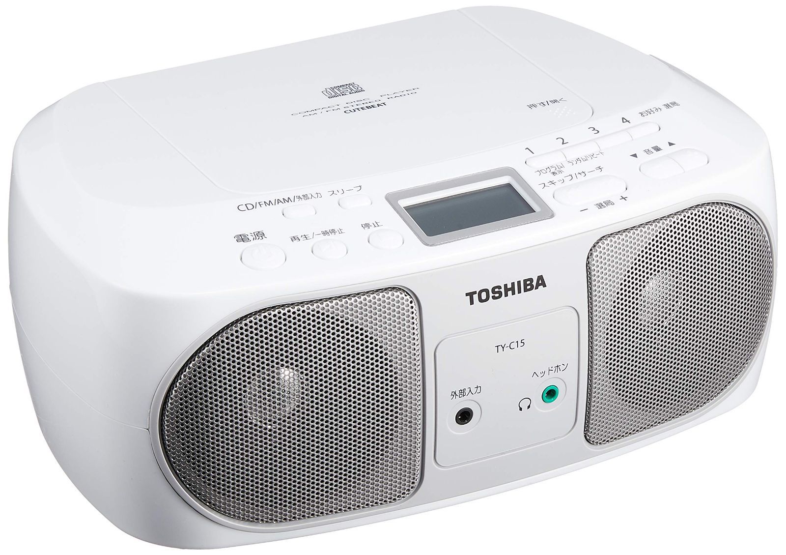 数量 シルバー AUX S TY-C15 CDラジオ 東芝