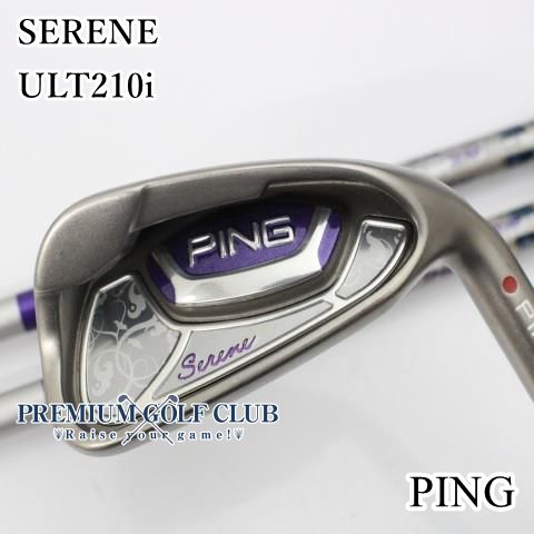 【中古】[Bランク] レディースアイアンセット ピン SERENE/ULT210i/Lite/31.5[2920]