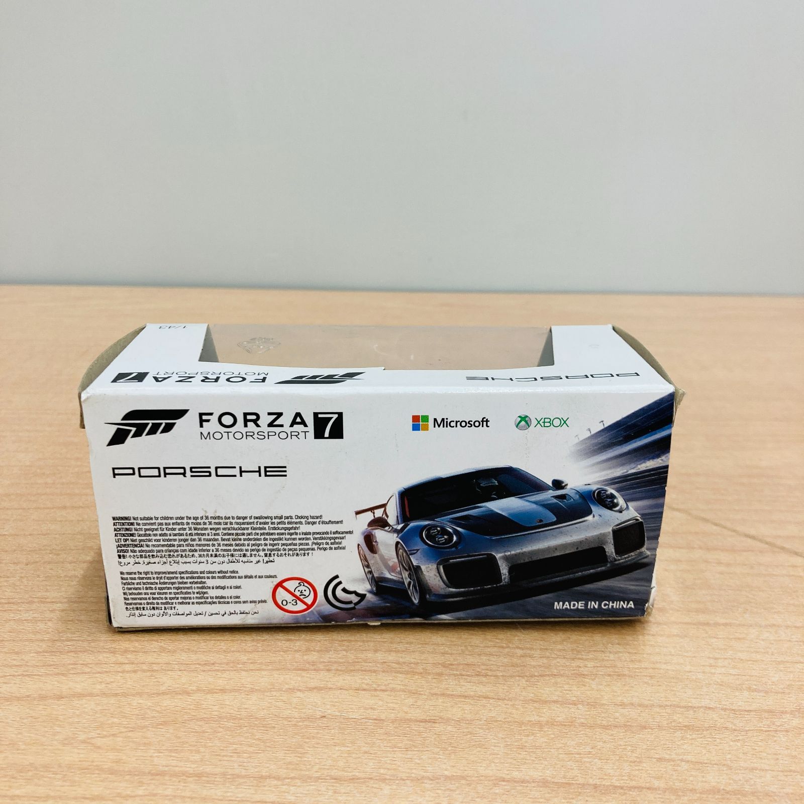 ミニカー 1/43 2018 Porsche 911 GT2 RS(シルバー×ブラック