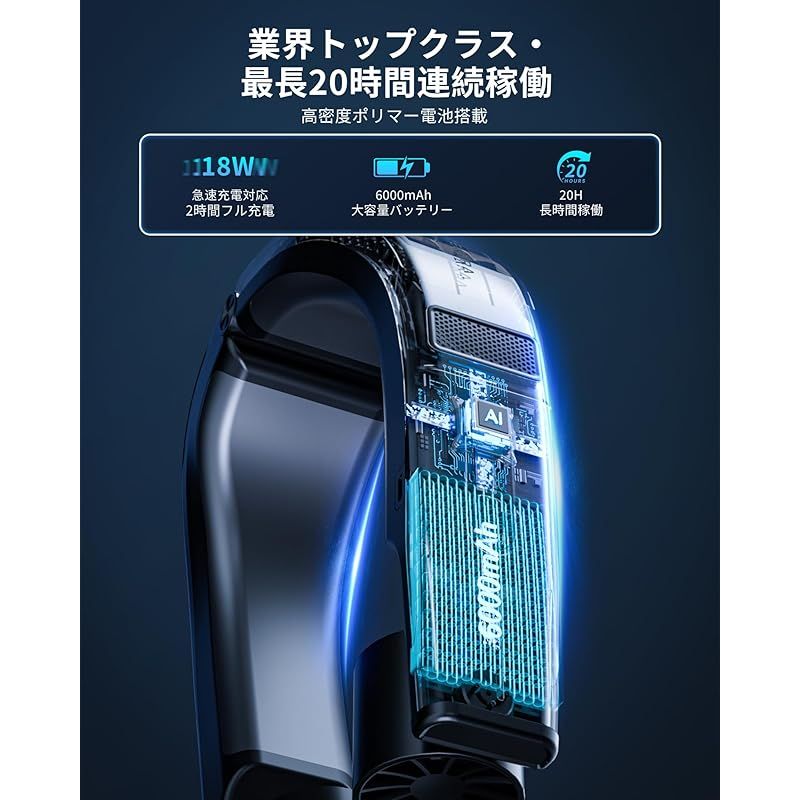 全周ペルチェ6000mAh