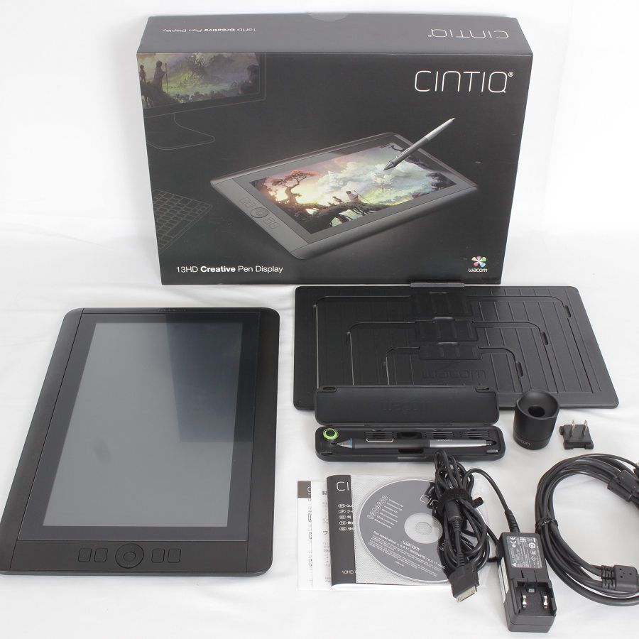 WACOM Cintiq 13HD DTK-1301/K0 液タブ 13.3フルHD液晶 ワコム