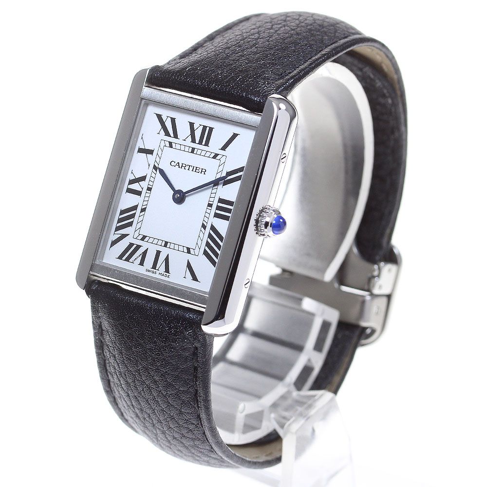 カルティエ CARTIER WSTA0028 タンクソロ LM クォーツ 腕時計 カルティエ / CARTIER タンク タンクソロ LM WSTA0028銀座エバンス