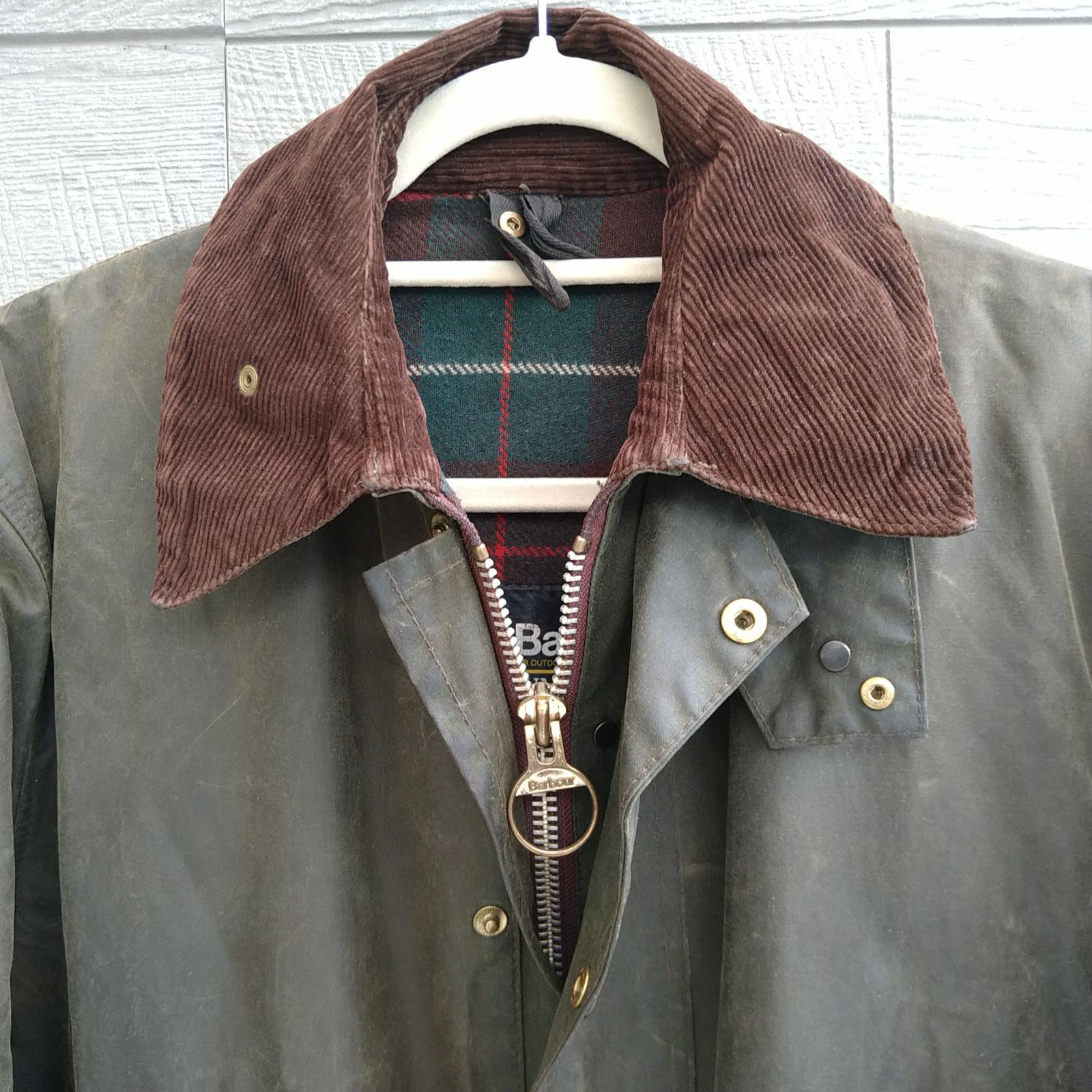 ★2ワラント★ Barbour NORTHUMBRIA バブアー ノーザンブリア 2クラウン 2クレスト 97CM 38インチ