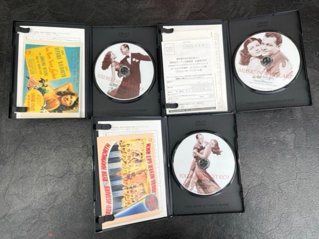 リタ・ヘイワース フィルム・コレクション　限定生産BOX Amazon.co.jp: リタ・ヘイワース フィルム・コレクション [DVD