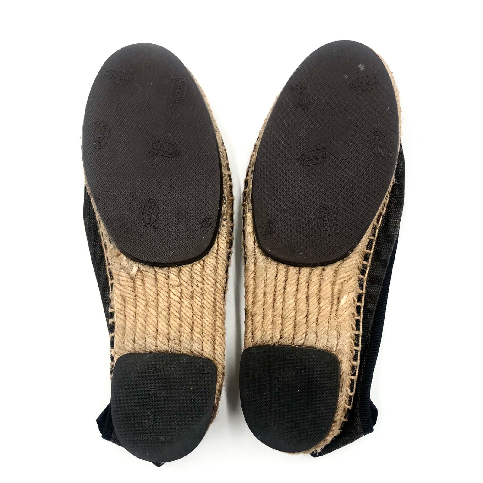 □美品□FENDI フェンディ ペカン エスパドリーユ スリッポン デッキ 