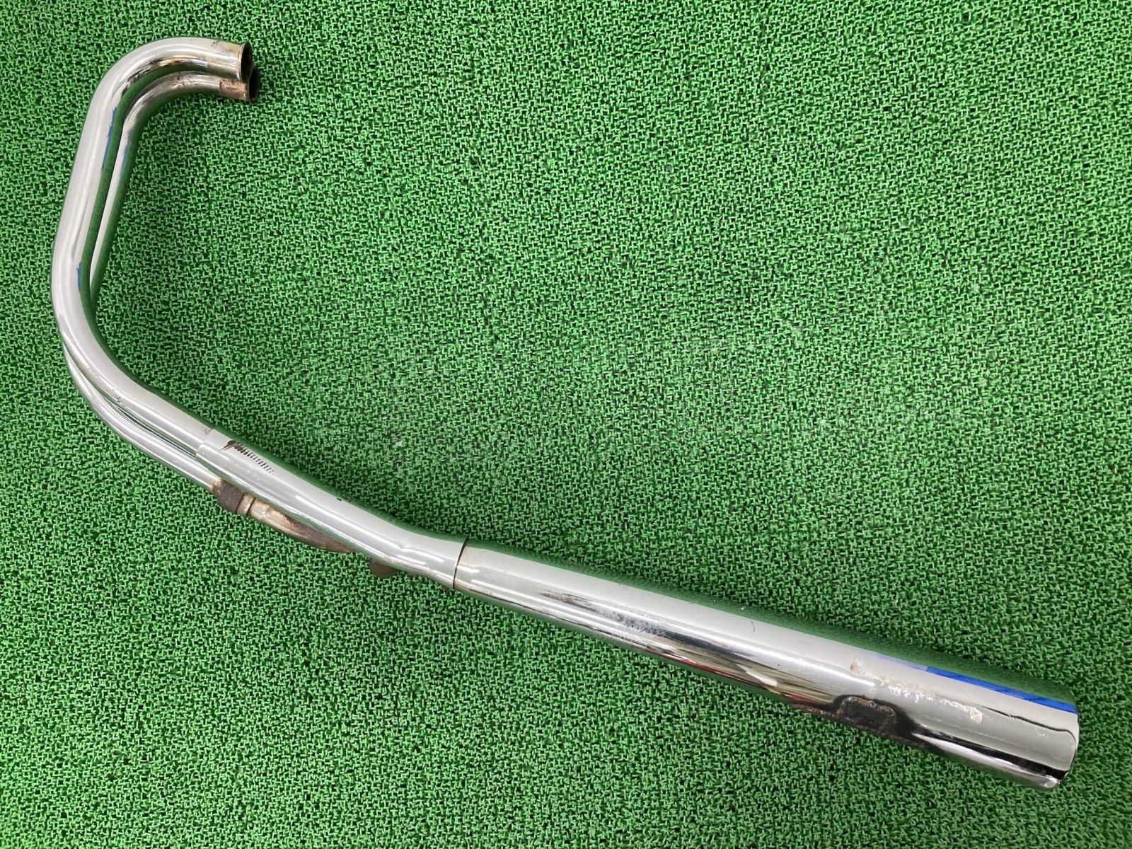 Z400FX マフラー 左 K032 カワサキ 純正 バイク 部品 KZ400E Z550FX 当時物 修復素材やカスタム素材に 品薄 車検 Genuine Bu