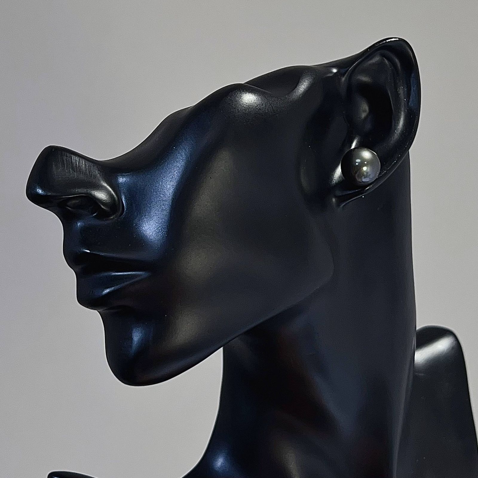 黒蝶真珠　ピアス　タヒチ産パールSA15 楽天市場】《Tahitian+》 タヒチ黒蝶真珠 ピアス 11mmUP K14WG