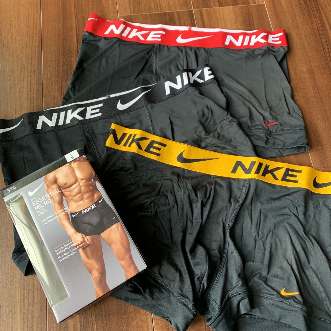 新品】NIKE ナイキ ボクサーパンツ 3枚セット - メルカリ