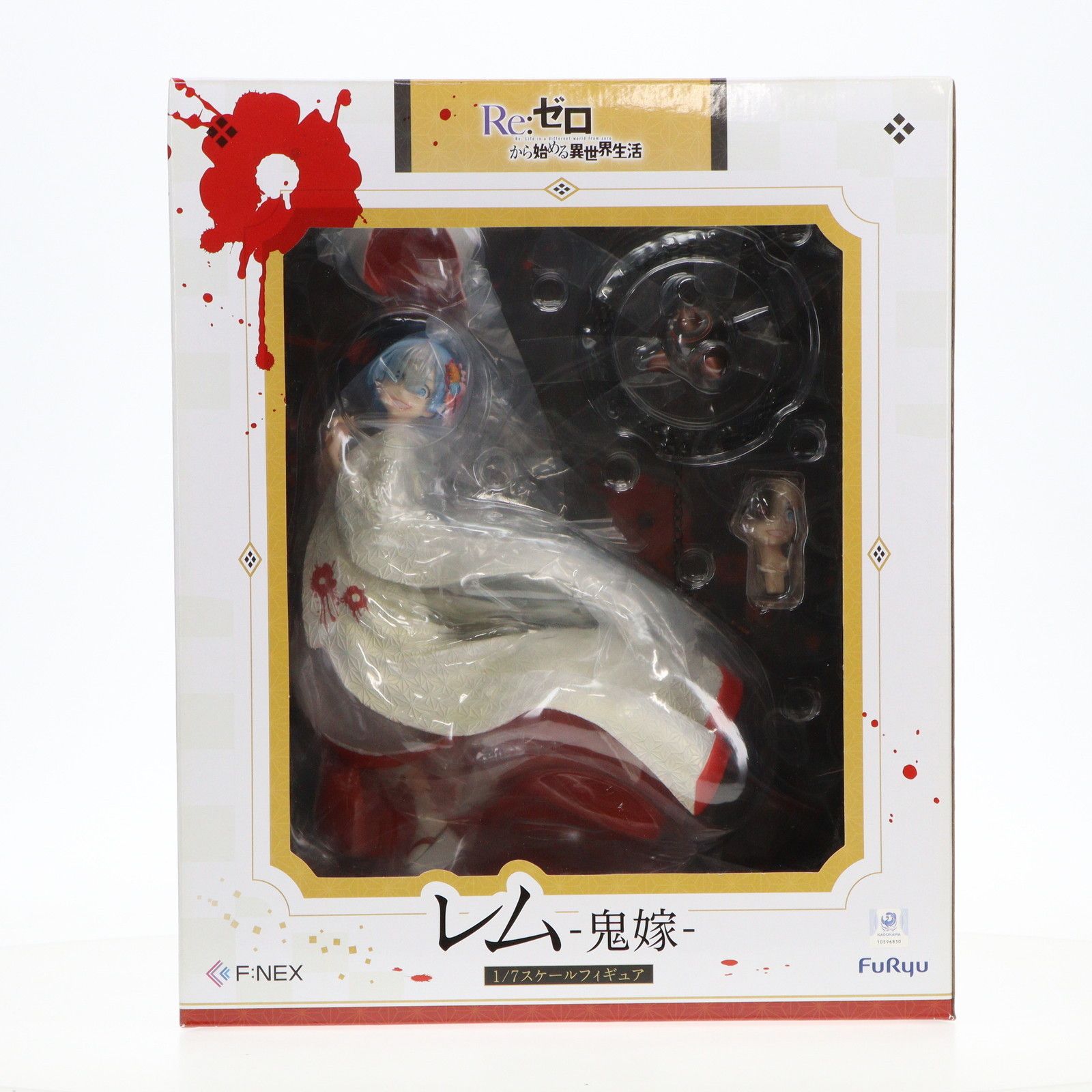 F:NEX限定 レム -鬼嫁- Re:ゼロから始める異世界生活 1/7 完成品