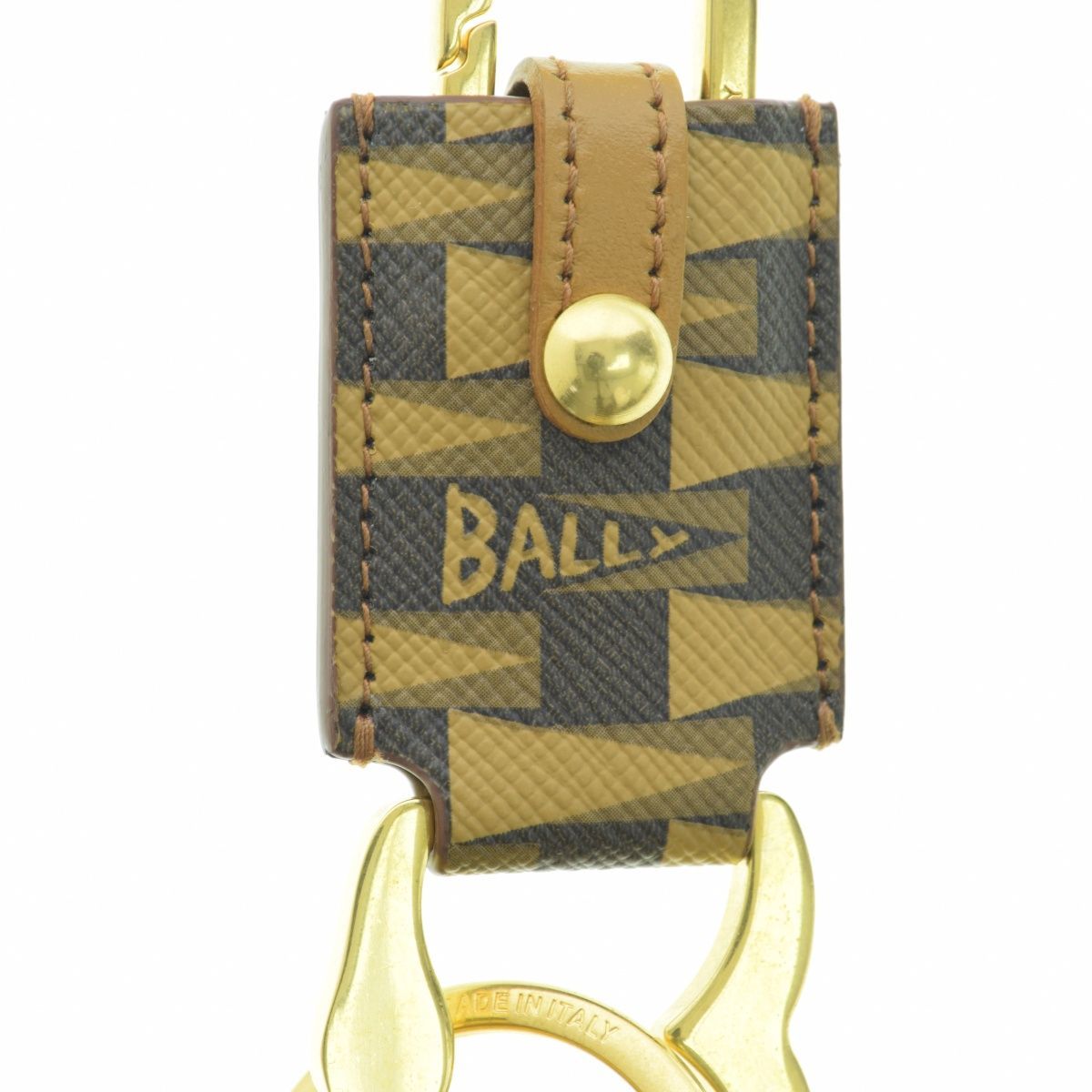 【BALLY】Pennant ペナント 3連キーチェーンキーホルダー