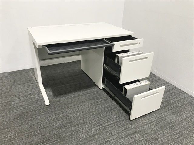 ホワイト オフィスデスク