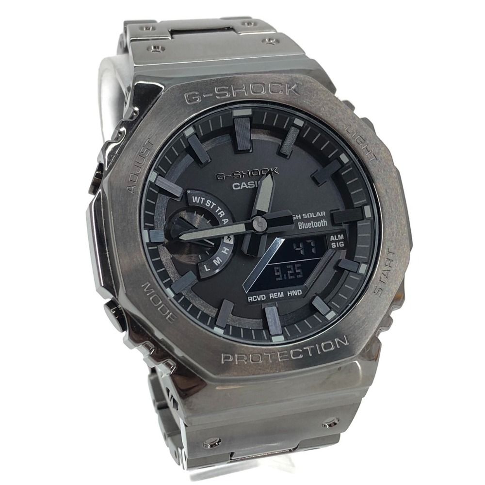 05w04961 カシオ ジーショック CASIO G-SHOCK フルメタル メタルブラック メンズ 腕時計 ステンレス GM-B2100BD- 1AJF 【中古品】 - メルカリ