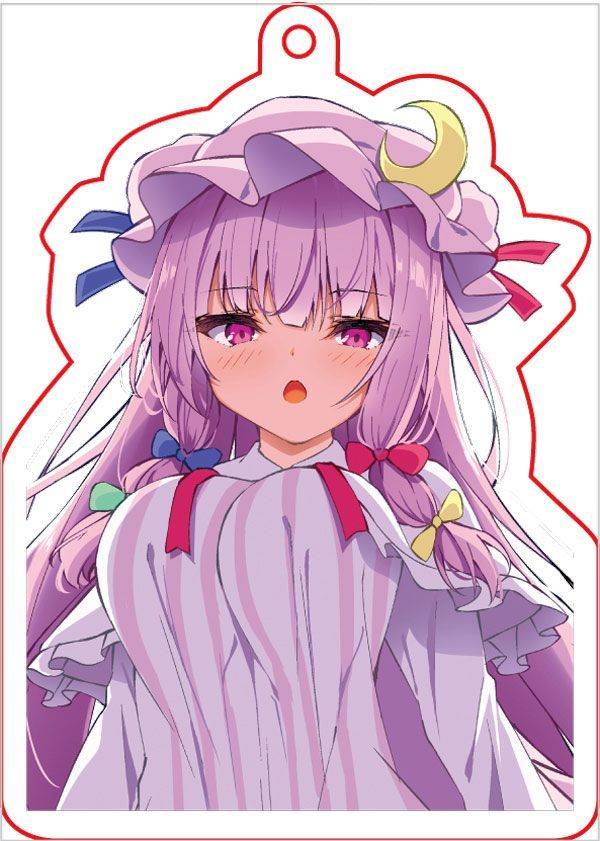 東方project「パチュリー ノーレッジ10-4」アクリルキーホルダー