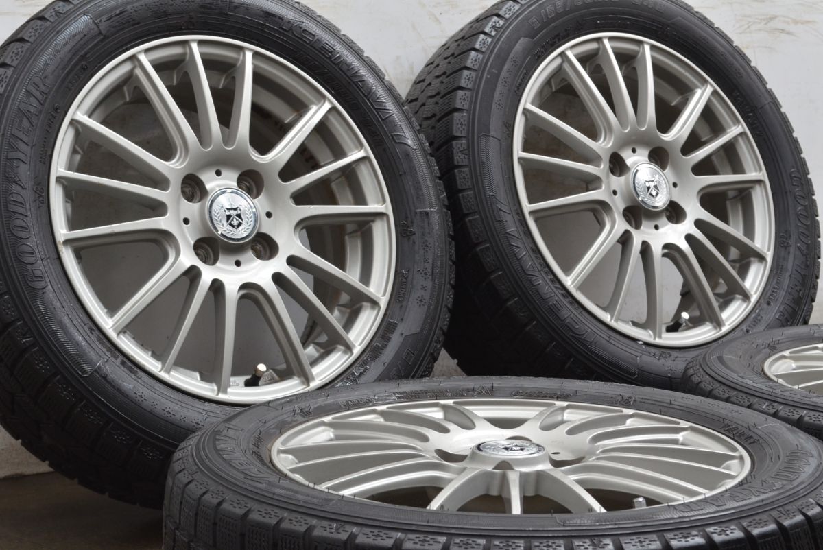 車 【コンパクトカーサイズ】Gマッチ 15in 5.5J +42 PCD100