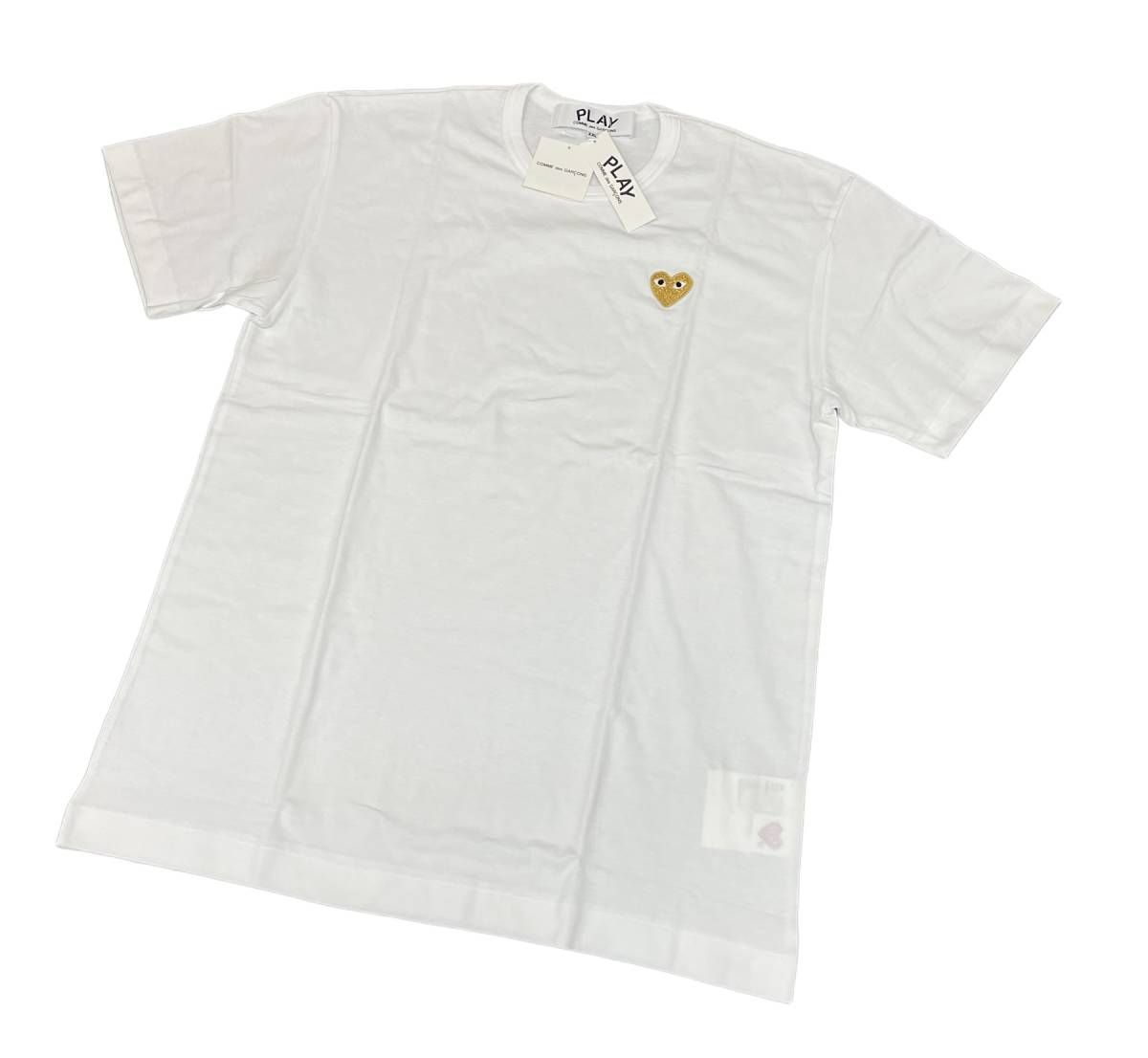 PLAY COMME des GARCONS 22SS ハートワッペン Tシャツ プレイ