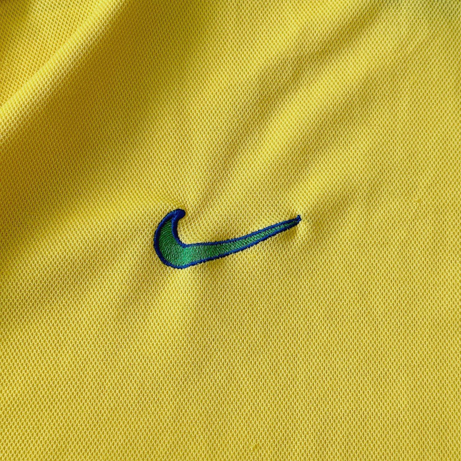 90s ナイキ 銀タグ ブラジル代表 ゲームシャツ ユニフォーム NIKE