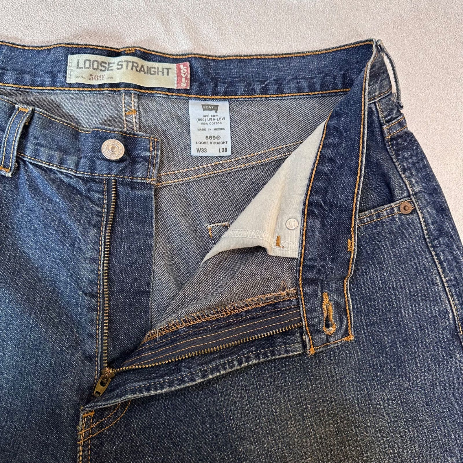 リーバイス デニム 569 メキシコ製 36×32 Levi's - リーバイス デニム 569 メキシコ製 36×30の通販 by