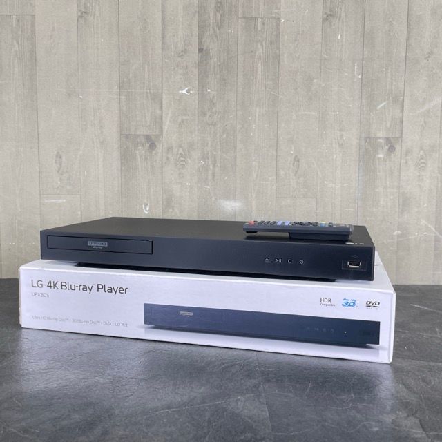 超美品 LG ブルーレイプレーヤー 【中古】UBK80S 4K Ultra