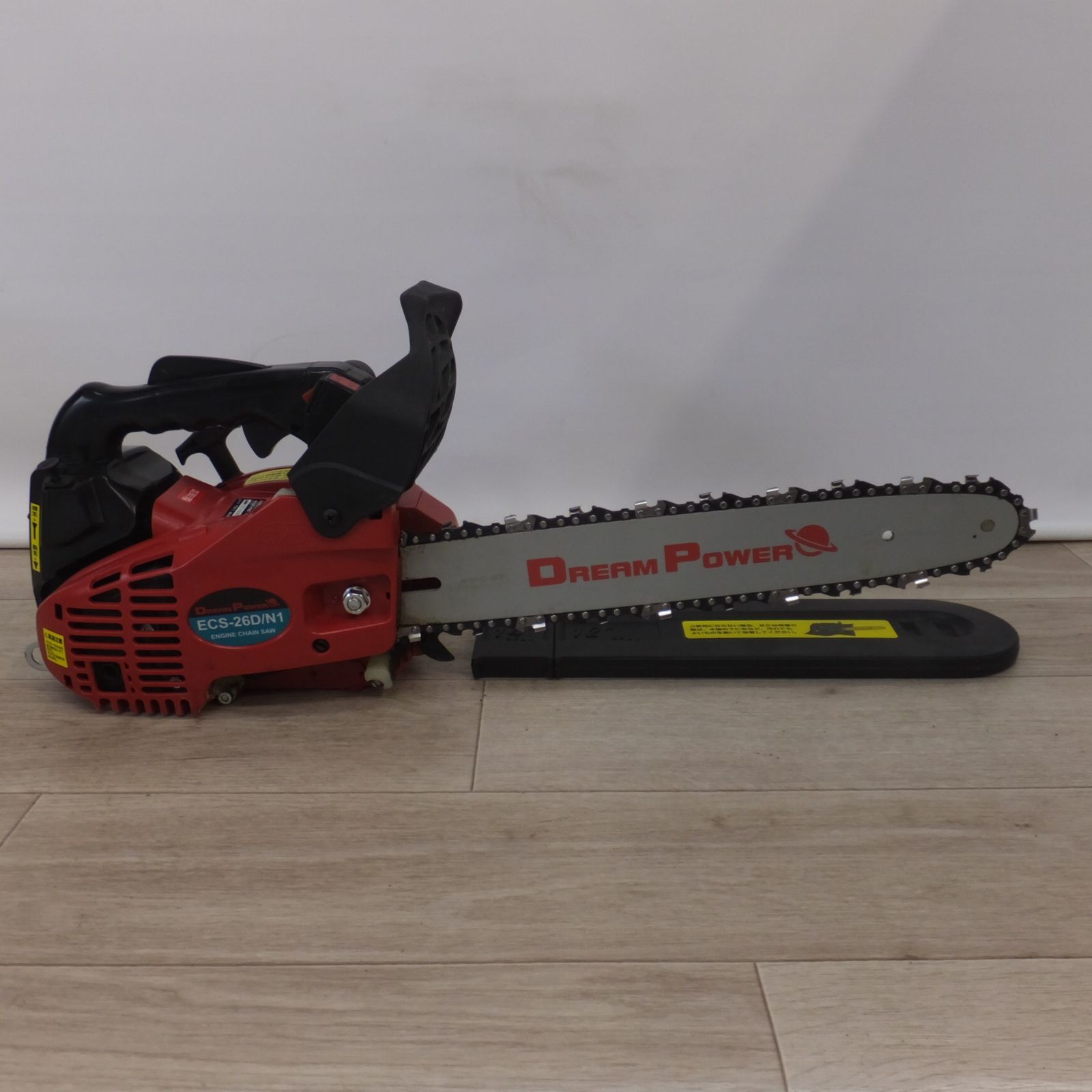 岐阜発 ナカトミ DREAM POWER エンジンチェーンソー ECS-26D N1 排気量 25.4mL
