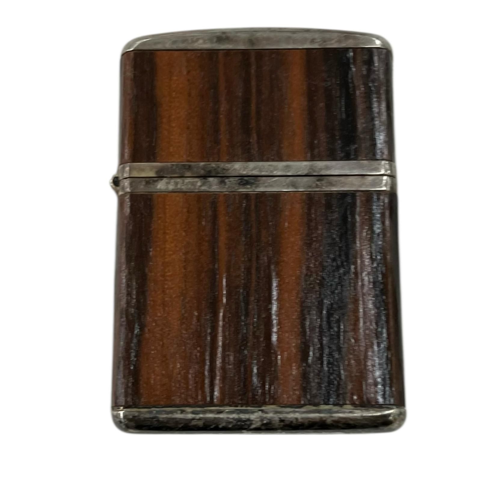 170590 現状品 ZIPPO ジッポ オイルライター 木目柄 2007年 【公式通販】