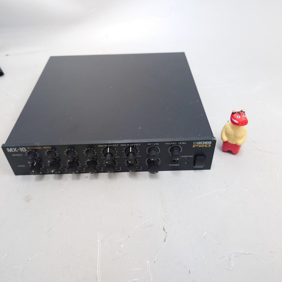 動作品 BOSS MX-10 6チャンネルミキサー 本体のみ 送料無料 ラック機材 ボス z-2207