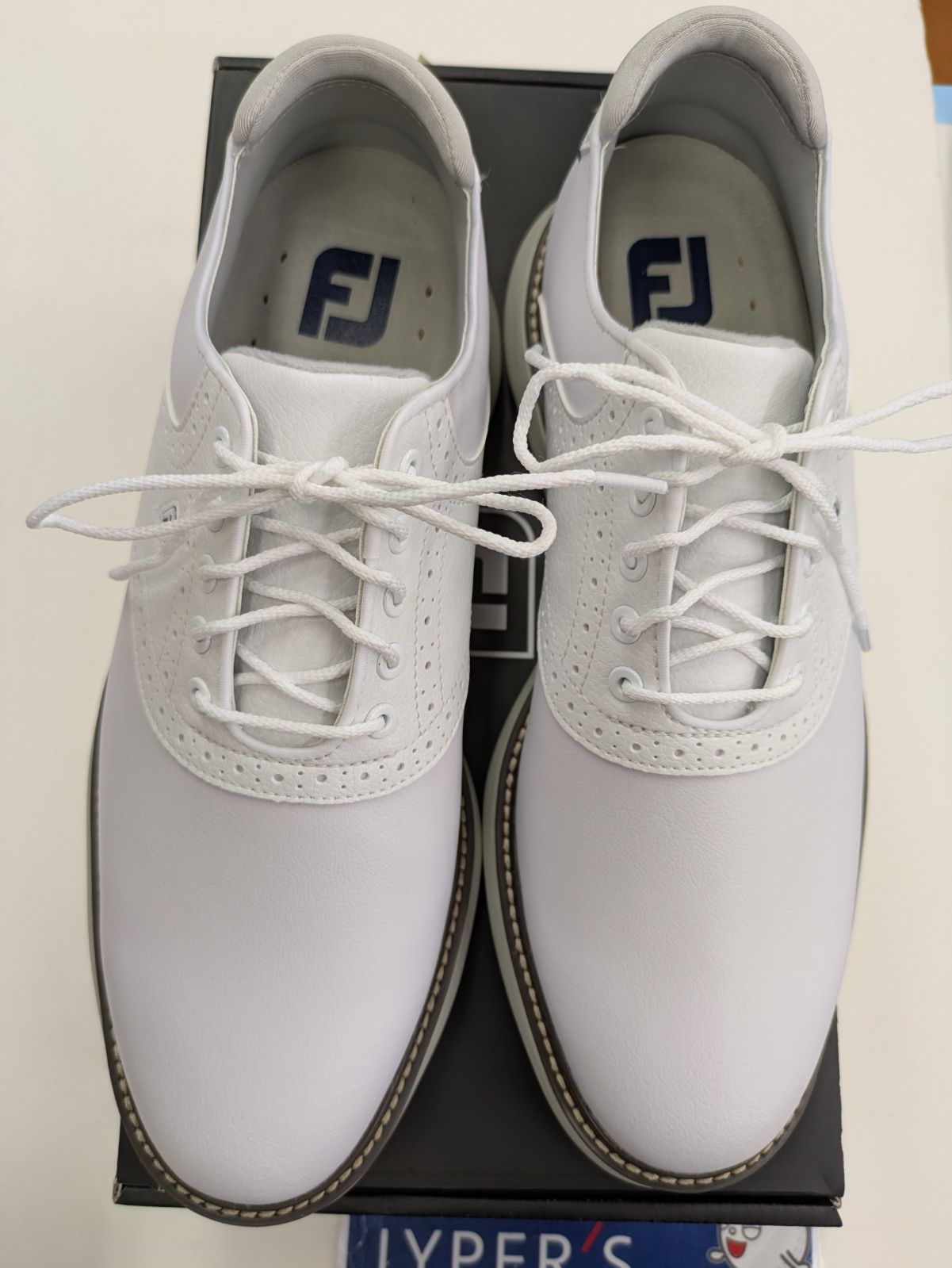 ♥品 フットジョイ FJトラディションズ スパイクシューズ レザー 97903 葛西店