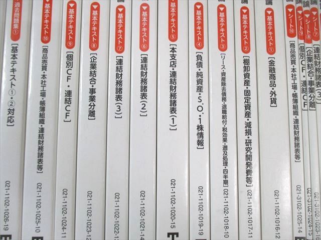 TAC 公認会計士講座 CPA 会計学 財務会計論 基本テキストなど