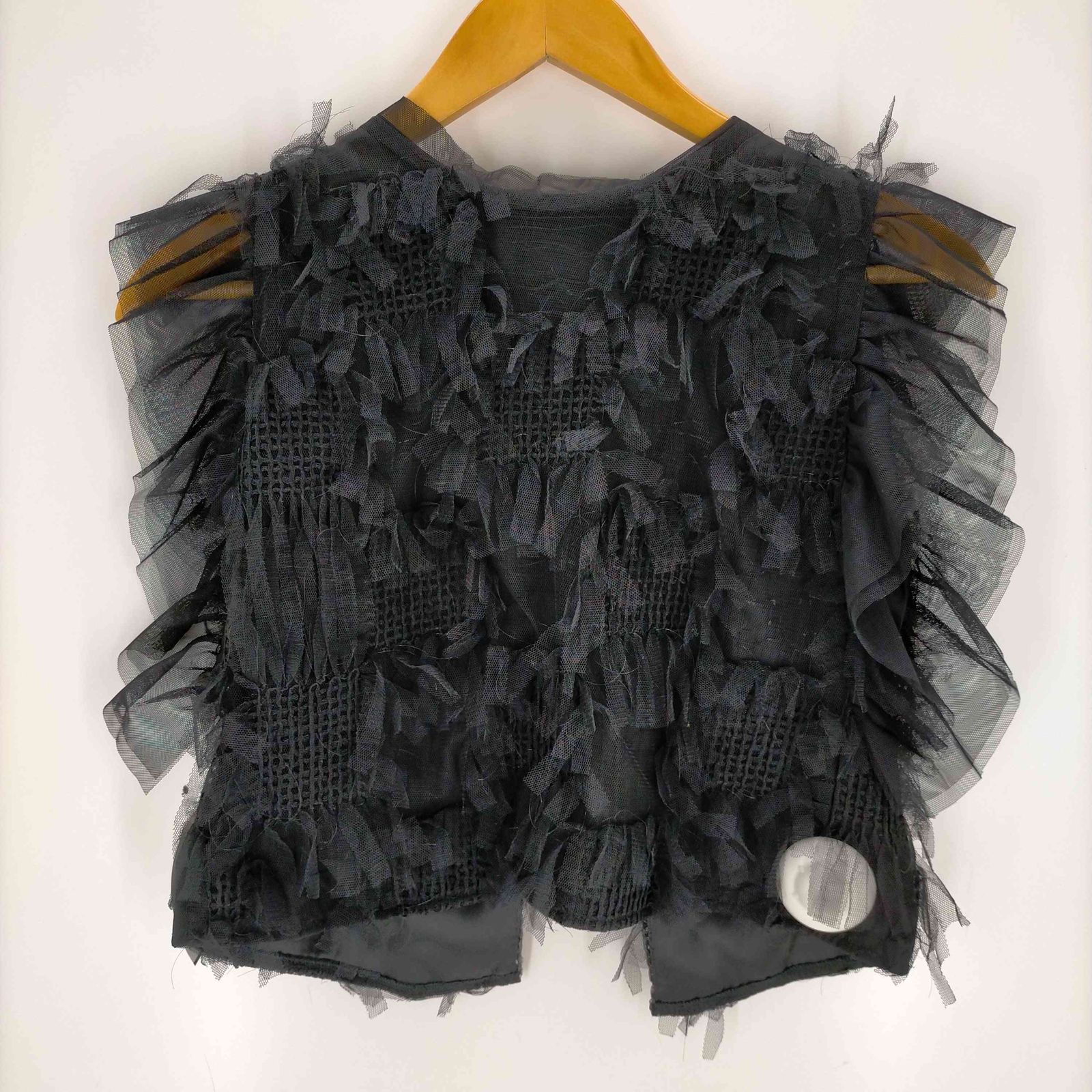 RIM.ARK(リムアーク) Tulle mini vest レディース 表記無  中古 古着 0243 RIM.ARK RIM.ARK(リムアーク) Tulle mini vest レディース 表記