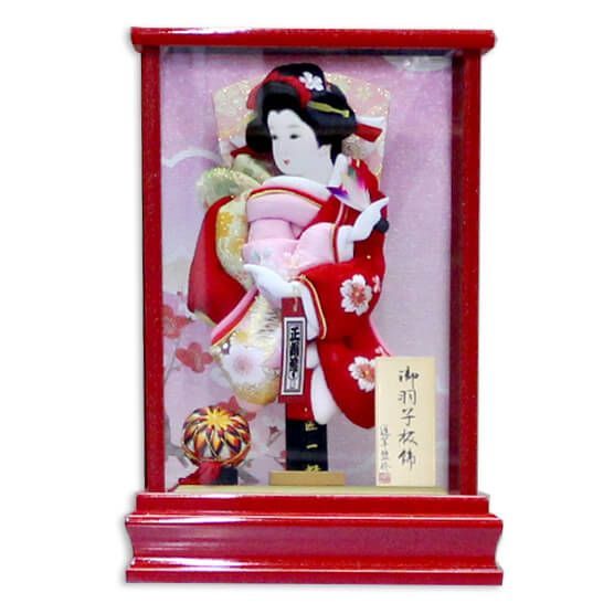 平安道翠監修 8号刺繍金彩羽子板ケース飾り WWW_OLIVIERBERNSTEIN_COM