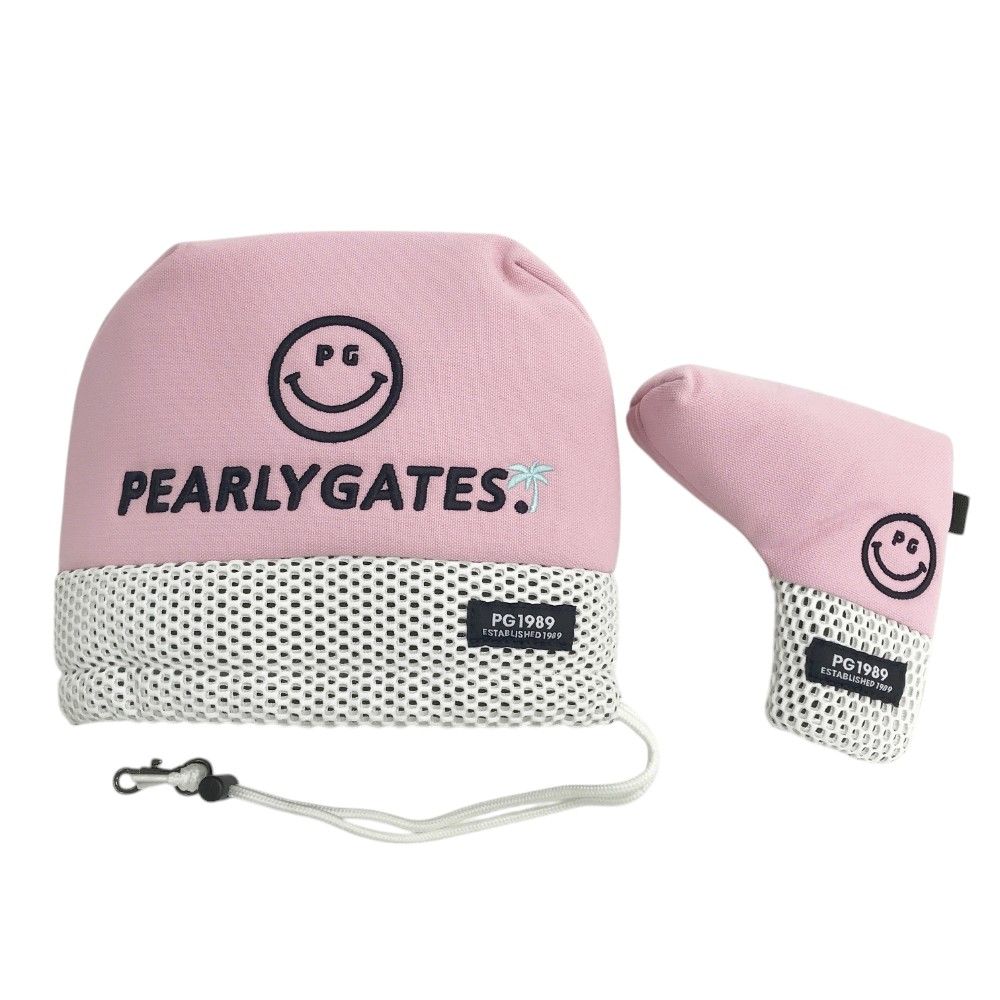PEARLY GATES パーリーゲイツ ヘッドカバー 2点セット ピンク系