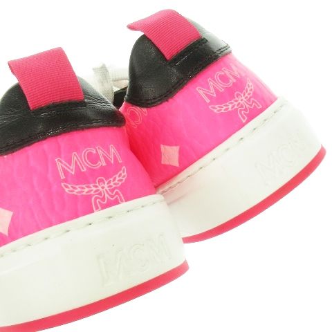 エムシーエム MCM 靴 シューズ スニーカー ロゴ プリント 配色 レース  