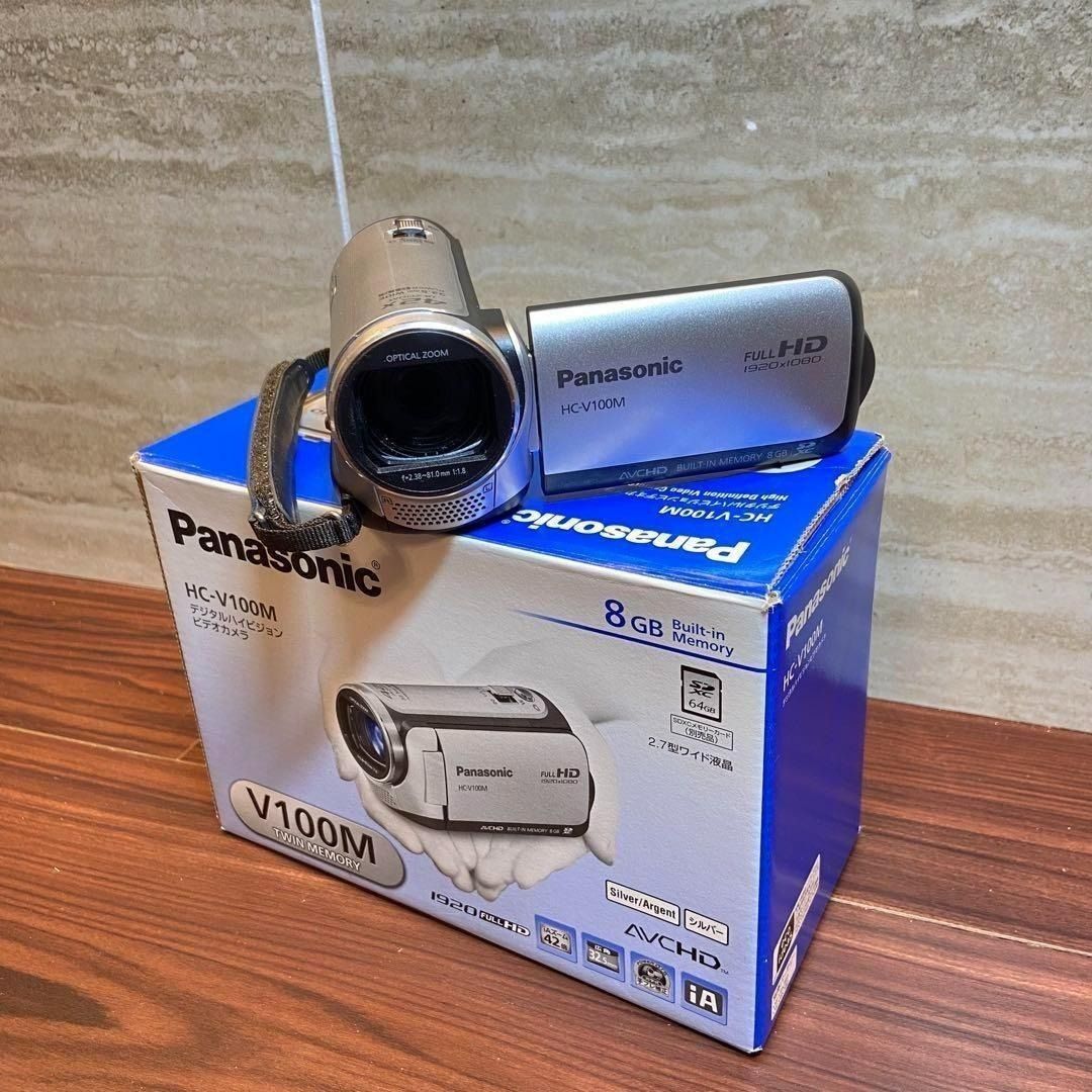 Panasonic HC-V100M ビデオカメラ ほぼ新品 3397 - メルカリ