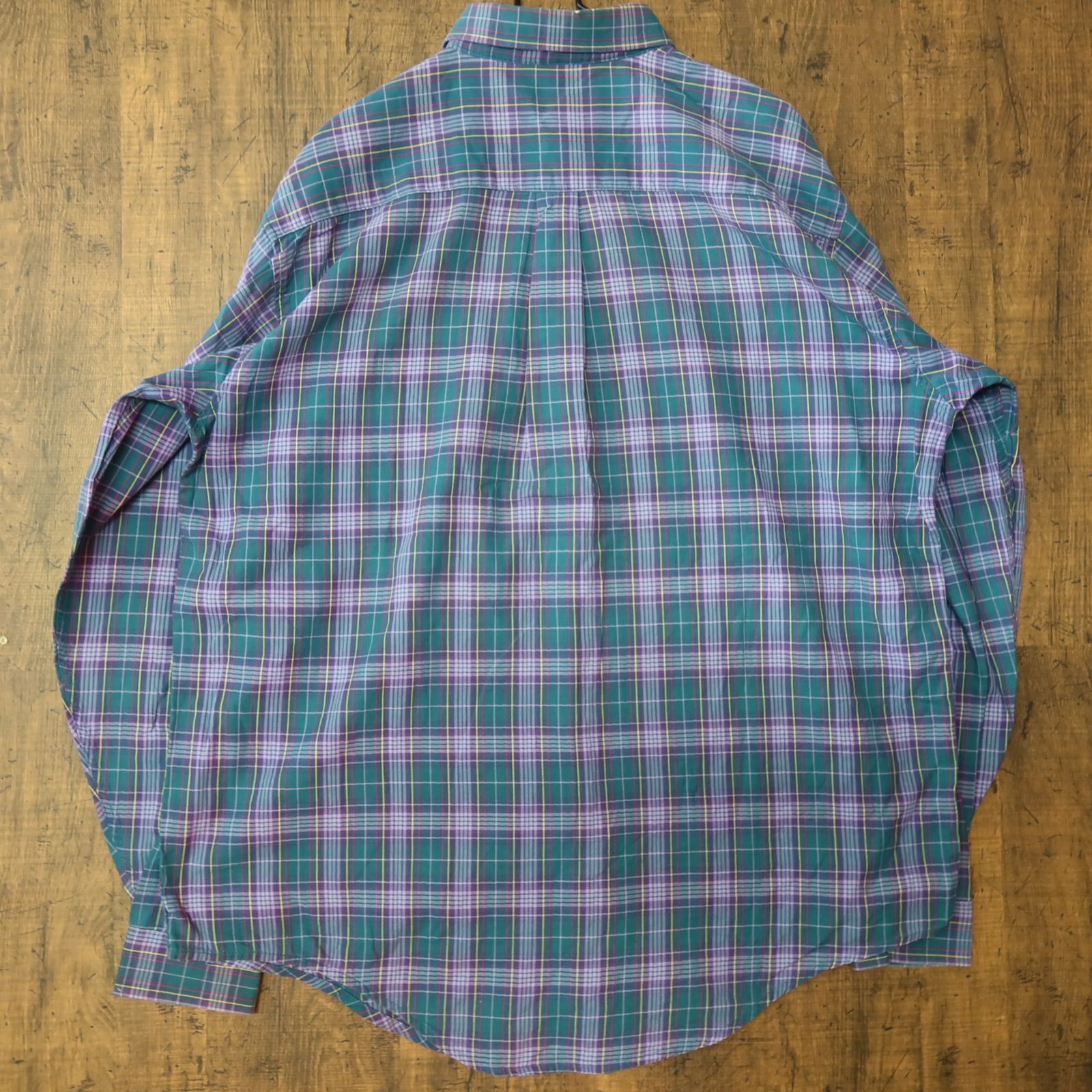 Patagonia ポルトガル製 チェック シャツ ヴィンテージ アメカジ 古着 90-00s ポルトガル製 Patagonia オーガニック コットン