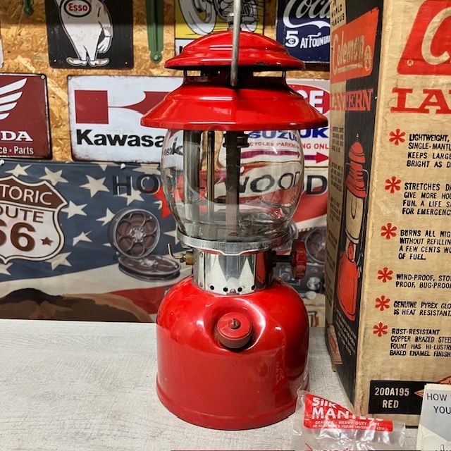 コールマン Coleman ランタン 1967年7月 200A パテペン - メルカリ