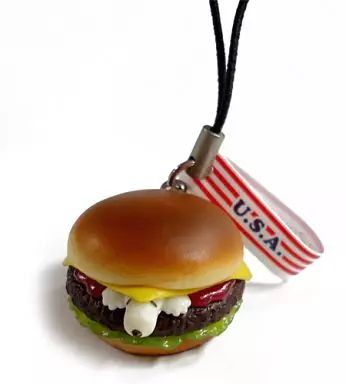 【レア.USA限定品】ハンバーガースヌーピーストラップ2010年 レア.USA限定品】ハンバーガースヌーピーストラップ2010年