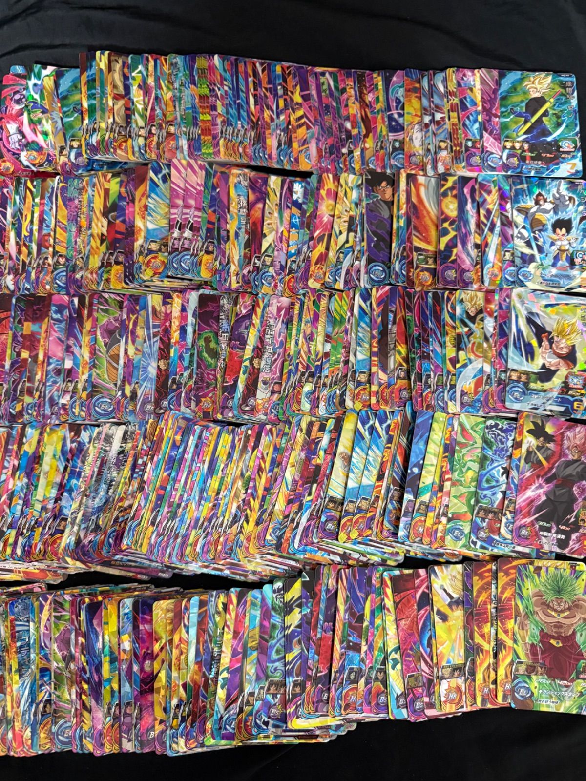 2025年新作。 ドラゴンボールヒーローズ ??3 SR 光り物 キラ 引退品 処分 約2500枚大量まとめ売り