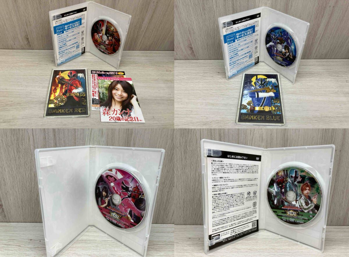 DVD 全12巻セット 侍戦隊シンケンジャー スーパー戦隊シリーズ VOL 1 12