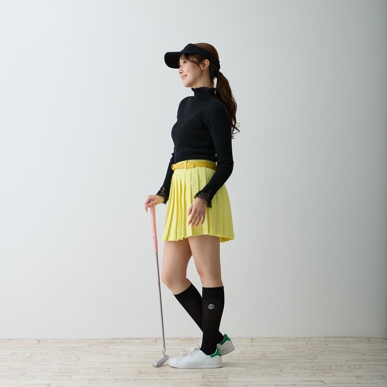 ジーフォア ゴルフウェア レディース セーター ニットトップス 春秋冬