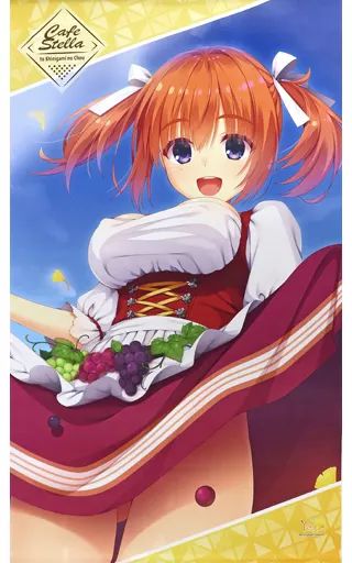 中古】タペストリー(大型) 墨染希ver.3 特大タペストリー 「喫茶
