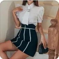 ハイディバ メルツェ ブラウス セレス スカート