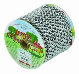 【新品・5営業日で発送】ニッサチェイン R-IS30F クローム 鉄Fマンテル 15m巻