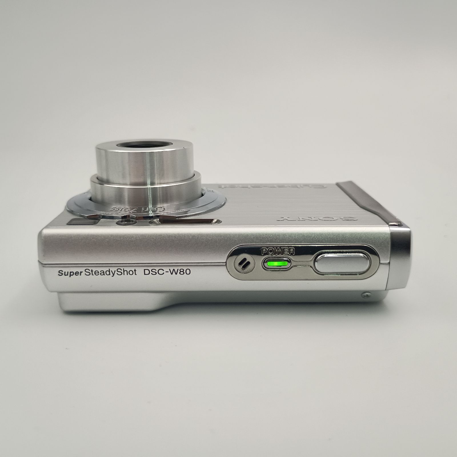 【動作確認済】SONY サイバーショット DSC-W80 シルバー 美品 Sony Cyber-Shot DSC-W80 Compact DIGITAL Camera Silver