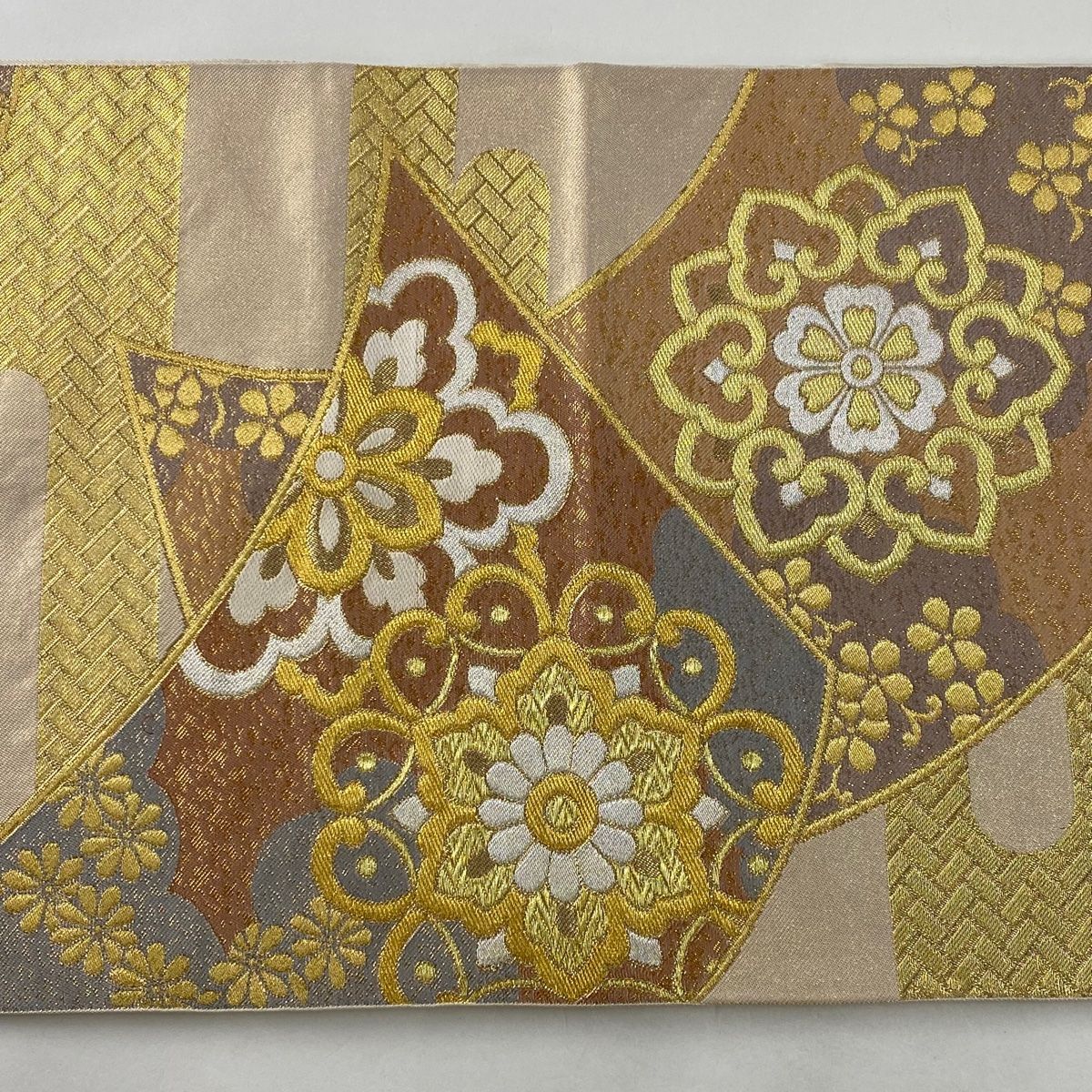 袋帯 逸品 一本気 六通 正絹 【中古】 