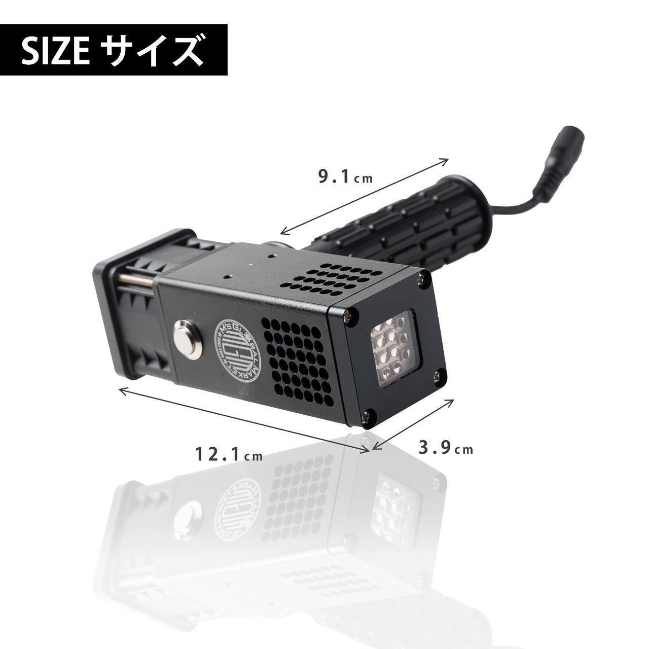 UV-LED照射器 UV照射器 MG-UVL365 鈑金 塗装 - メルカリ