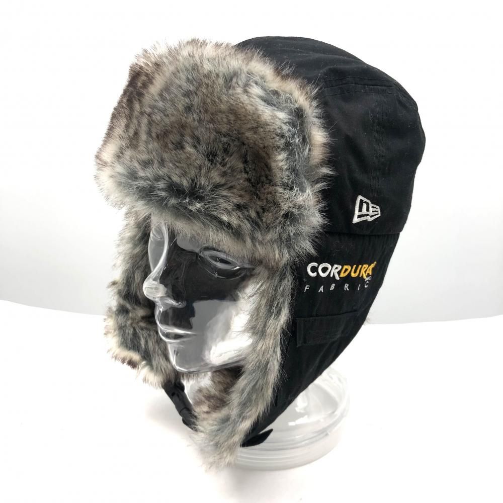 中古】NEW ERA×CORDURA TRAPPER フライトキャップ ブラック ニューエラ[17] - メルカリ